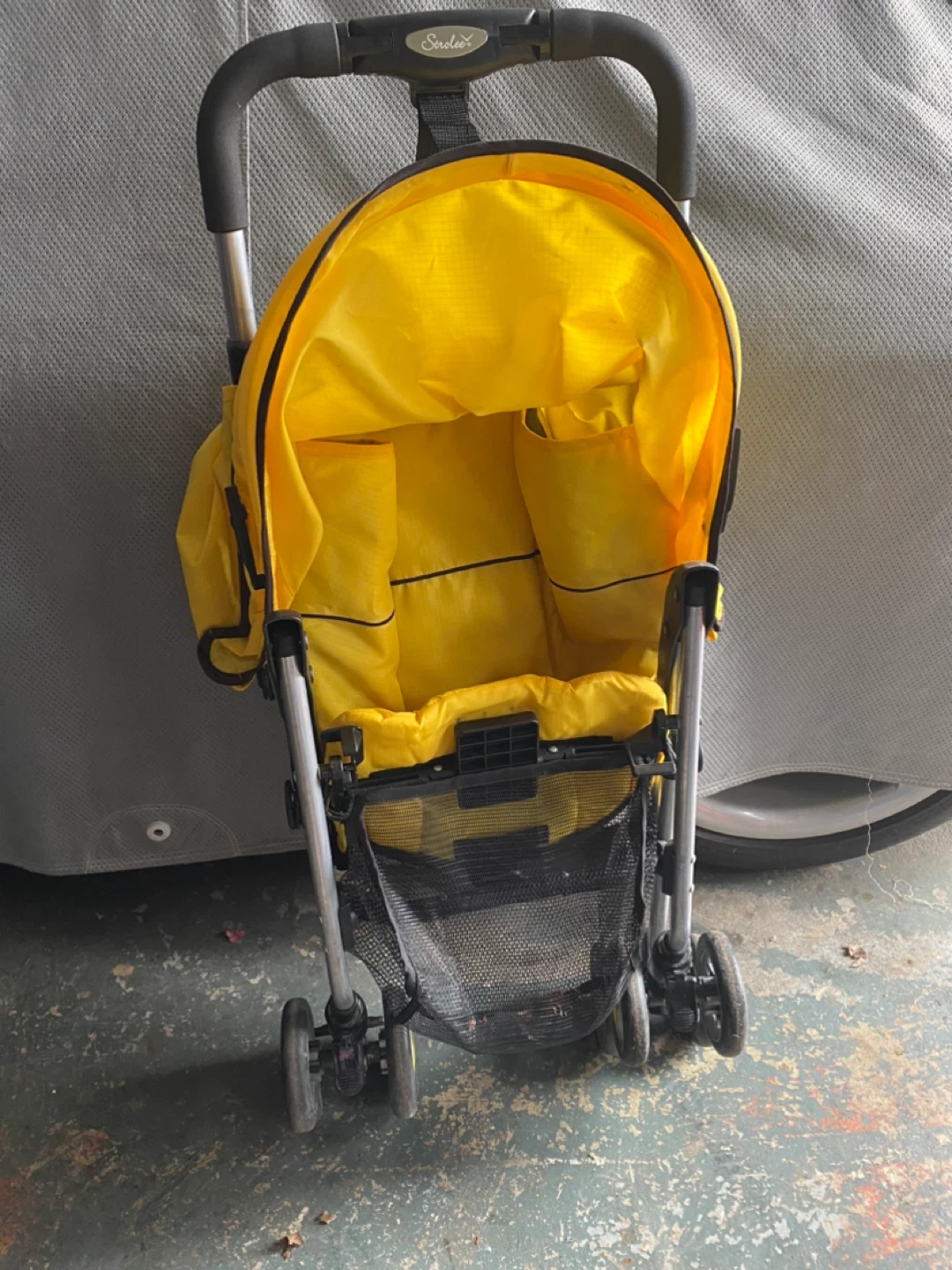 Bright yellow stroller - photo 5