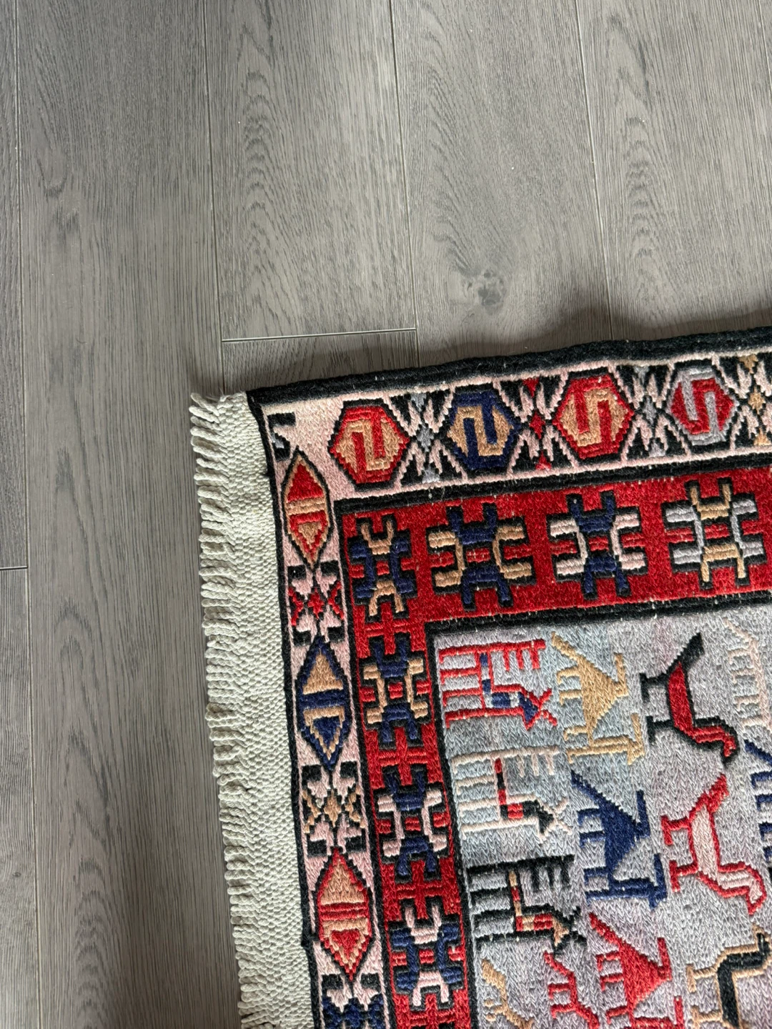 Iranian hand make rug natural die colour - photo 5