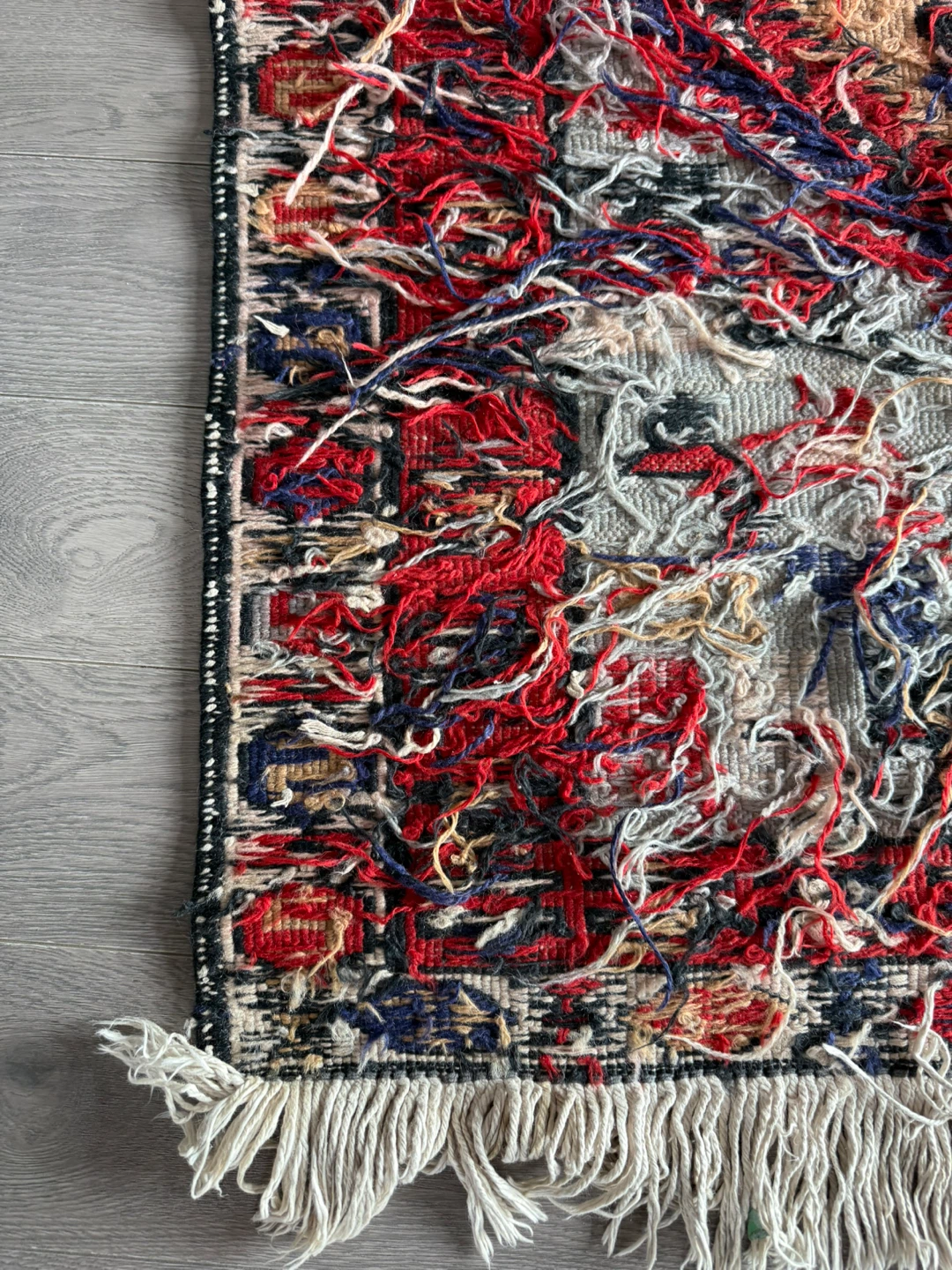 Iranian hand make rug natural die colour - photo 3