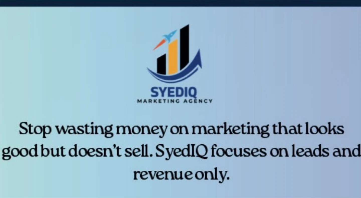 SyedIQ Marketing Agency Services