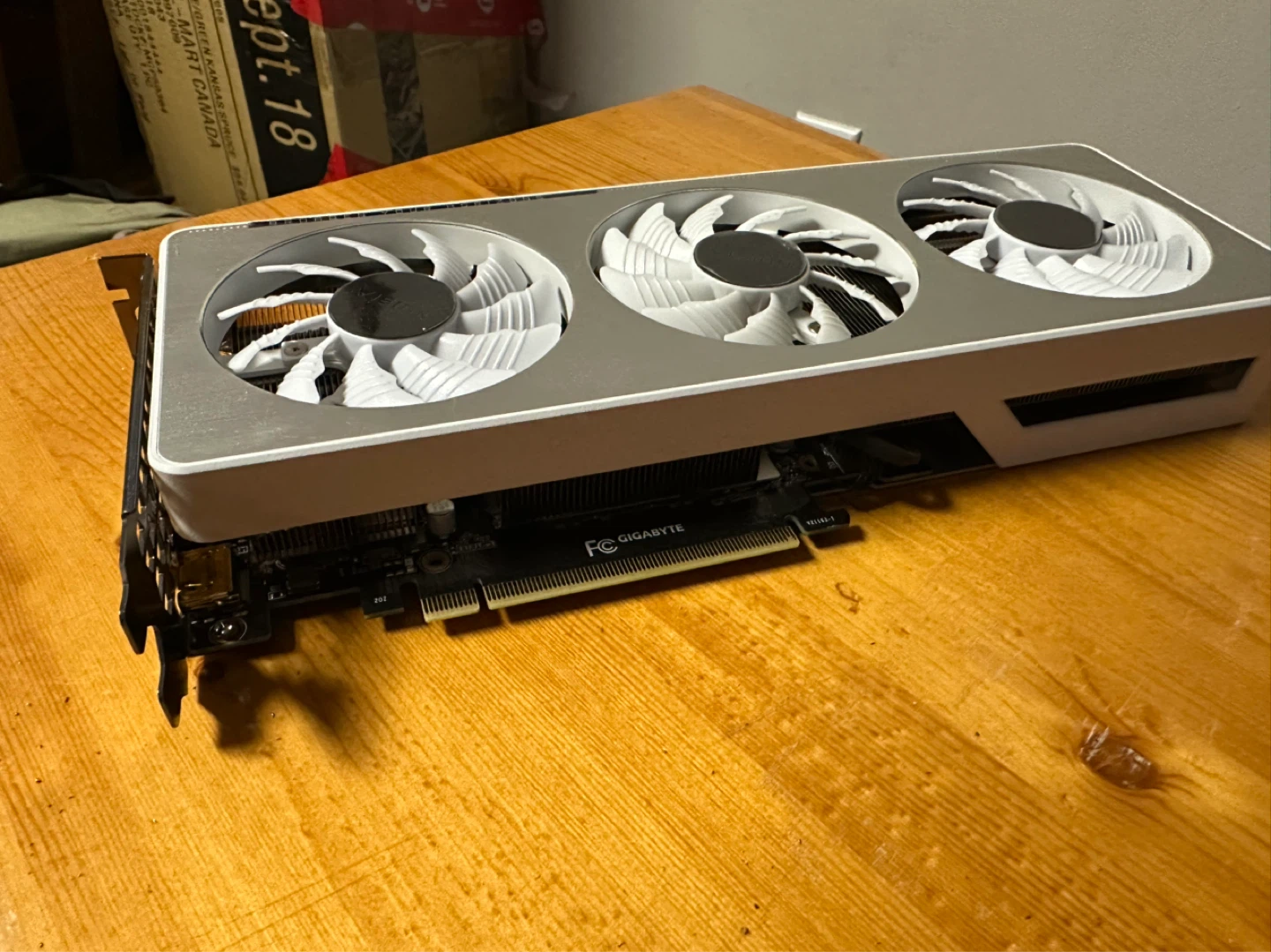 Nvidia RTX3060 12G white - photo 4