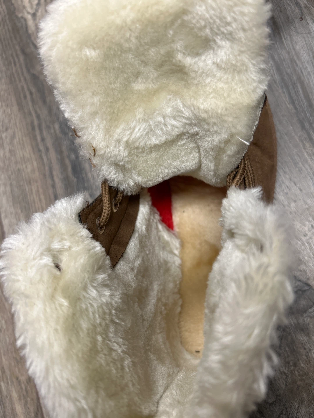 Brown Faux Suede Winter Boots - photo 4