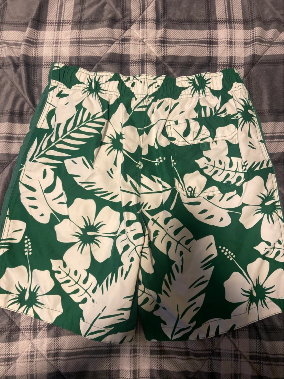 Mens Joe Fresh Green Swim Shorts Size Medium - photo 3