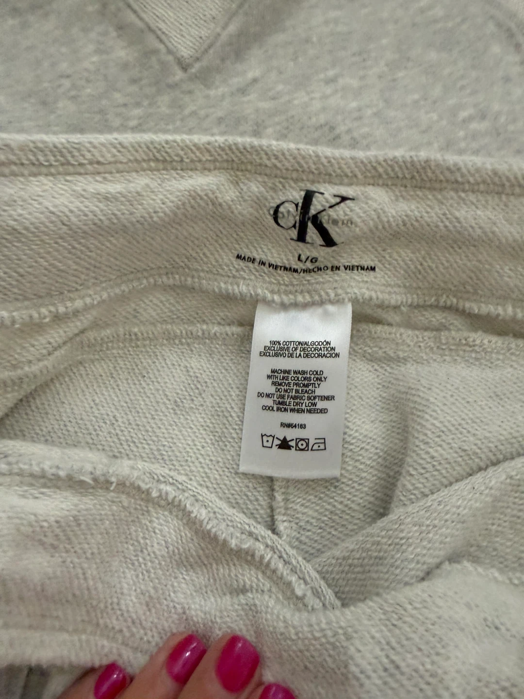 Calvin Klein Grey Sweatshirt & Jogger Set - photo 2