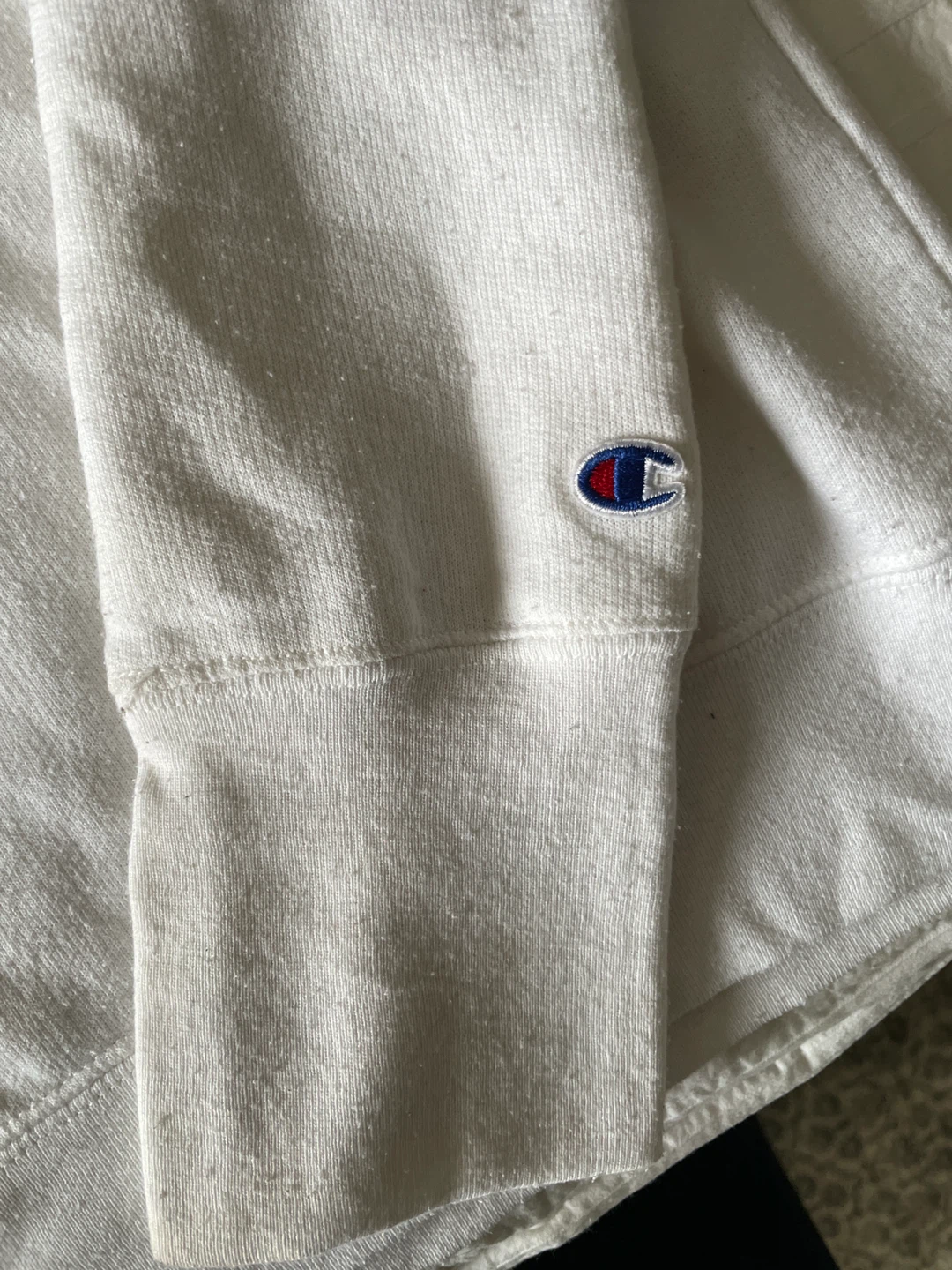 Champion Athleticwear Crewneck Sweatshirt - White - Size L - photo 2