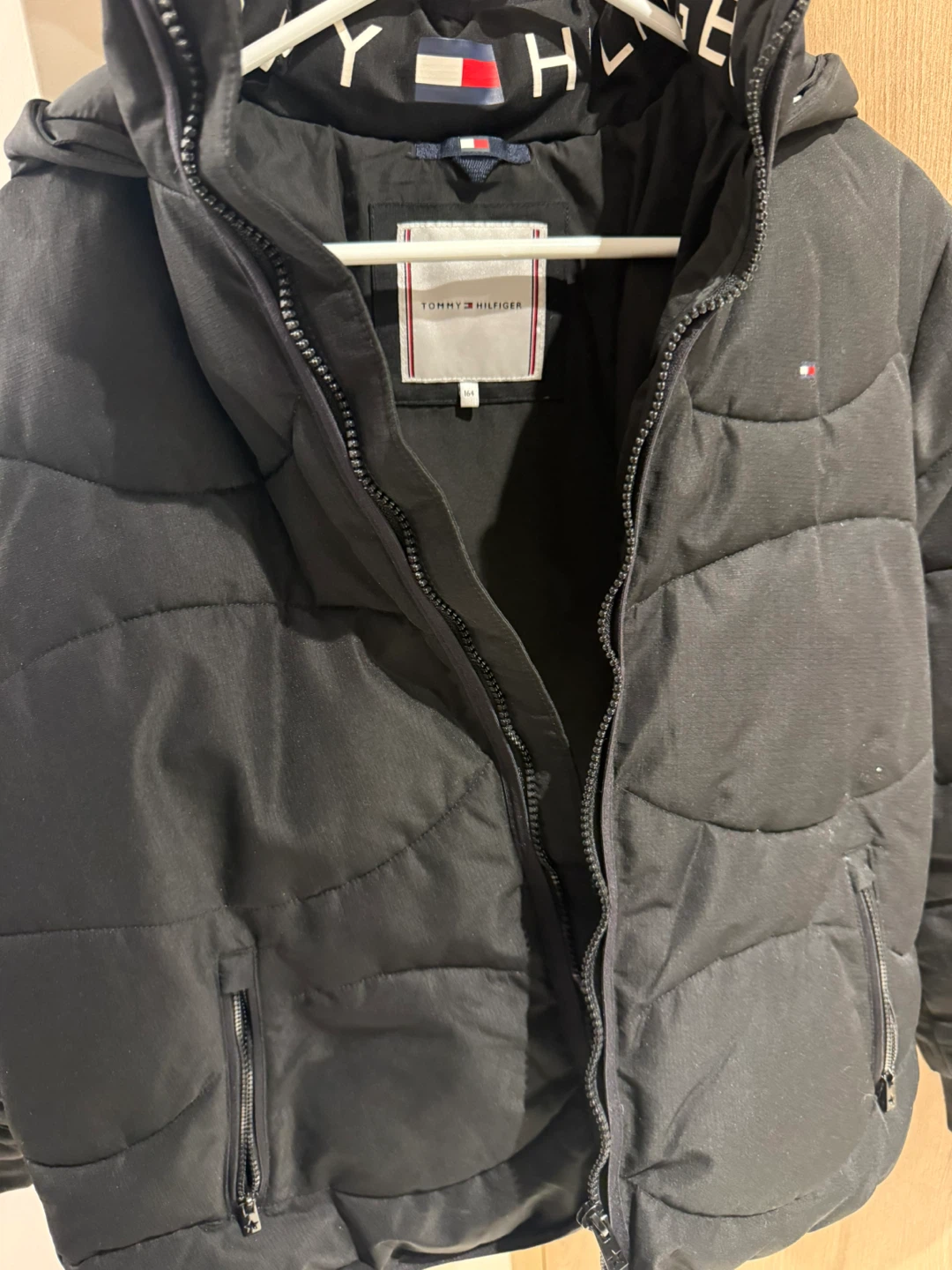 Tommy Hilfiger Black Puffer Jacket