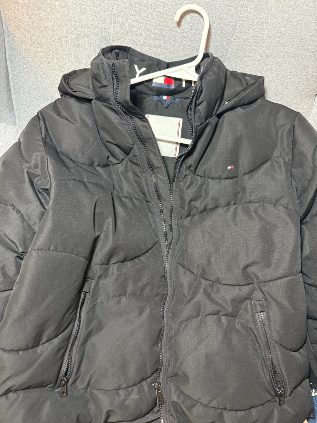 Tommy Hilfiger Black Puffer Jacket - photo 2