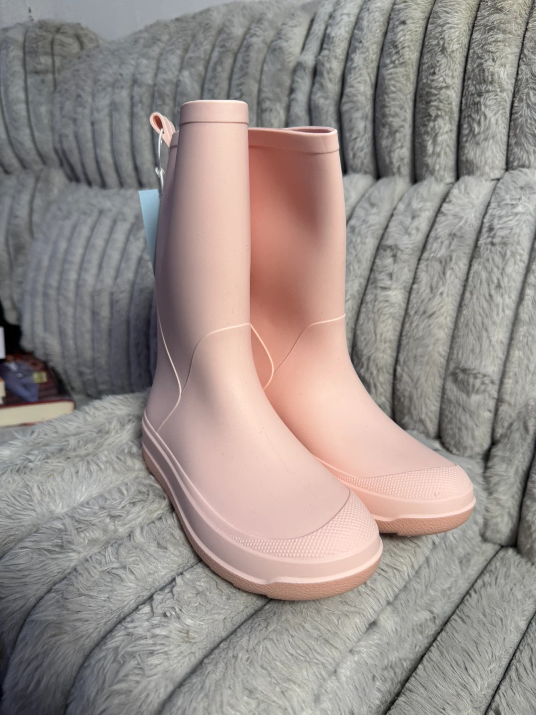 Cat & Jack Pink Rubber Rain Boots - Size 13 - photo 3