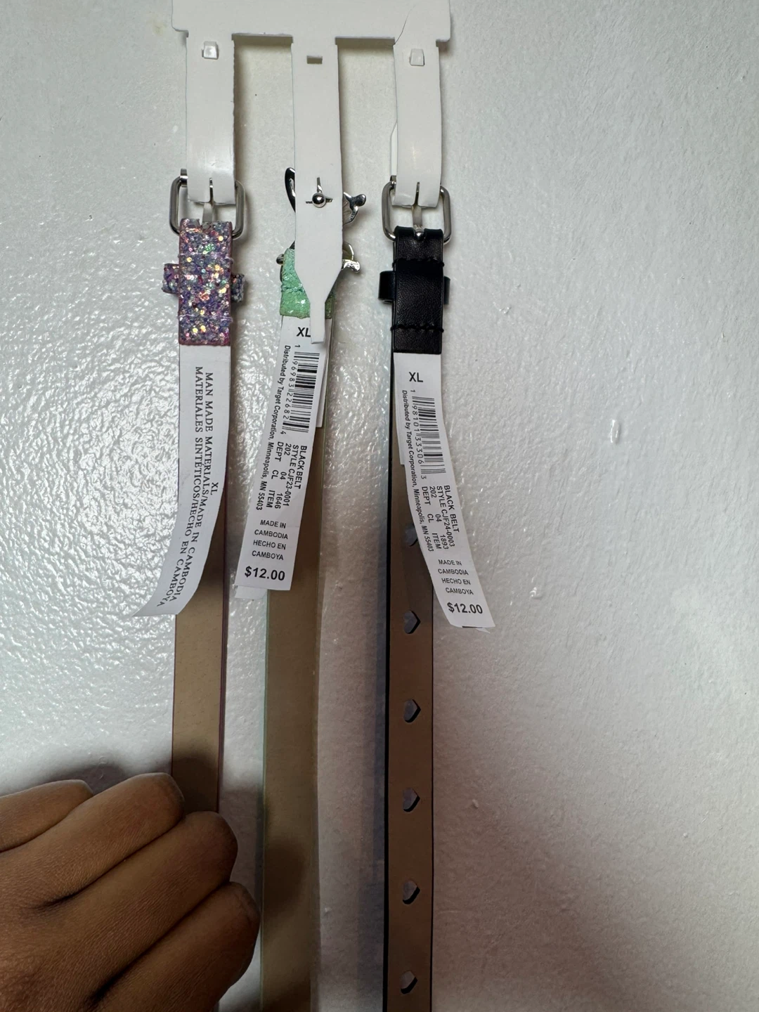 Cat & Jack Girls XL Belt Set - photo 3