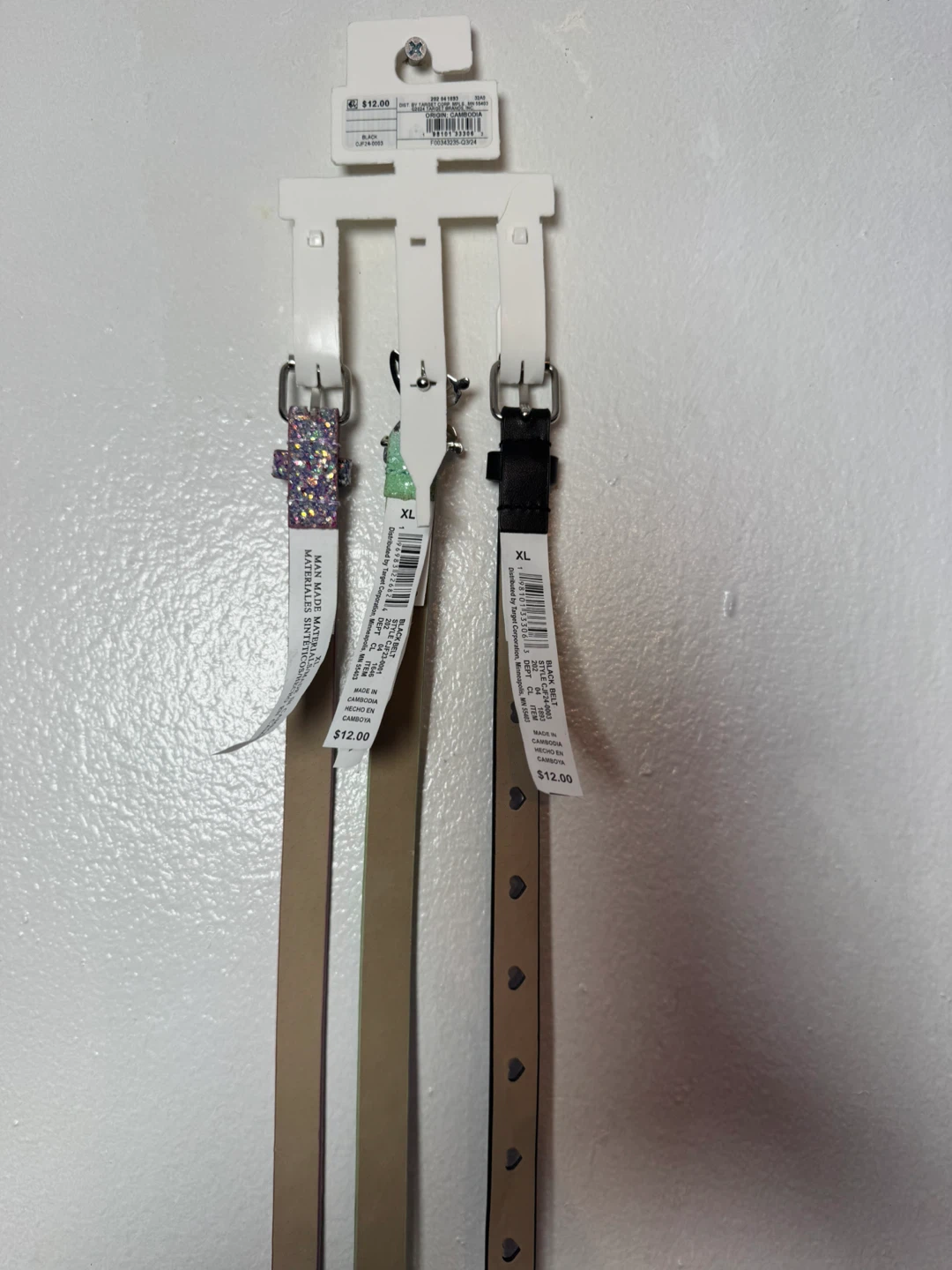 Cat & Jack Girls XL Belt Set - photo 5