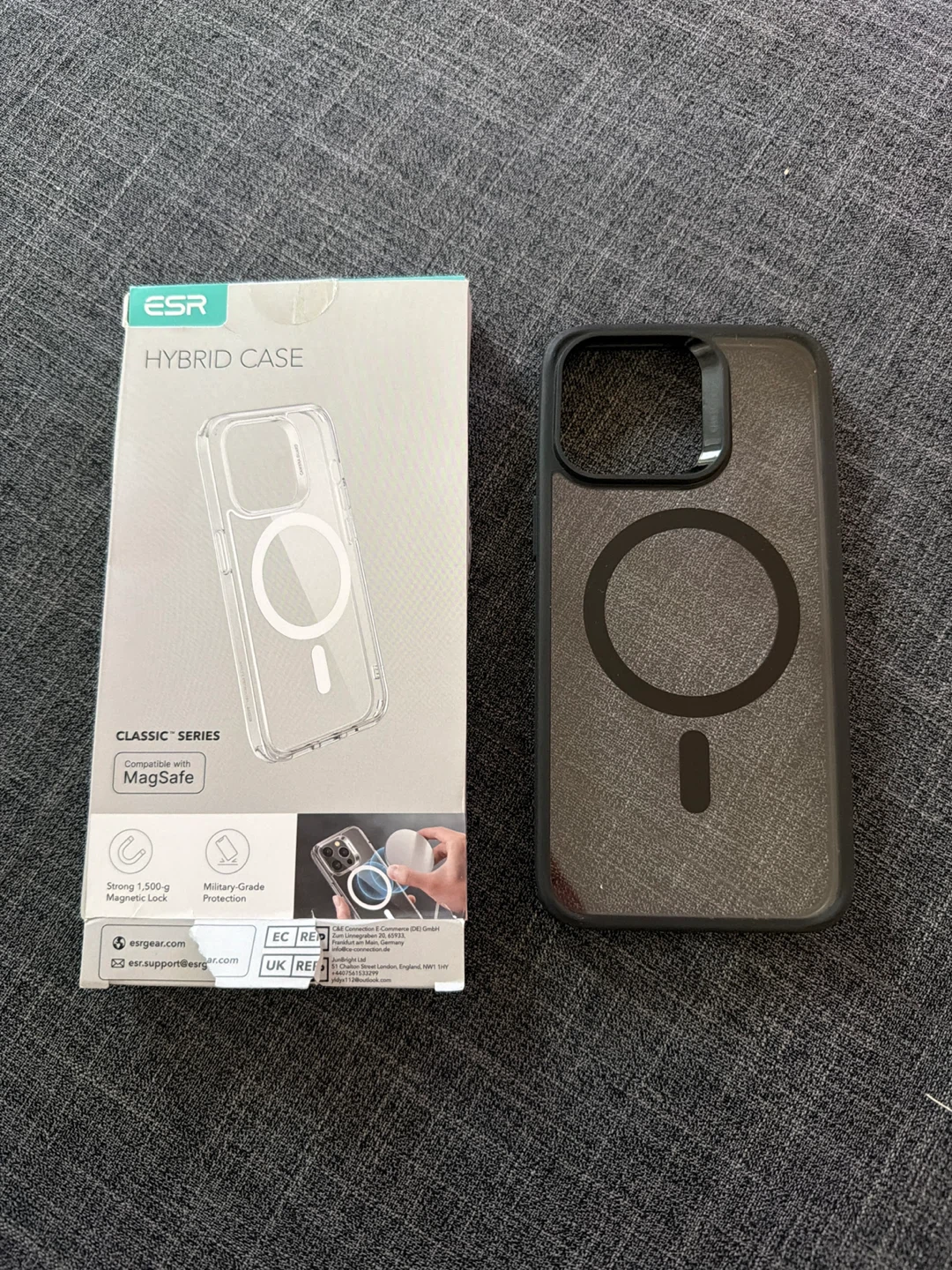 Iphone 15 PRO MAX ESR Hybrid Case Compatible with MagSafe