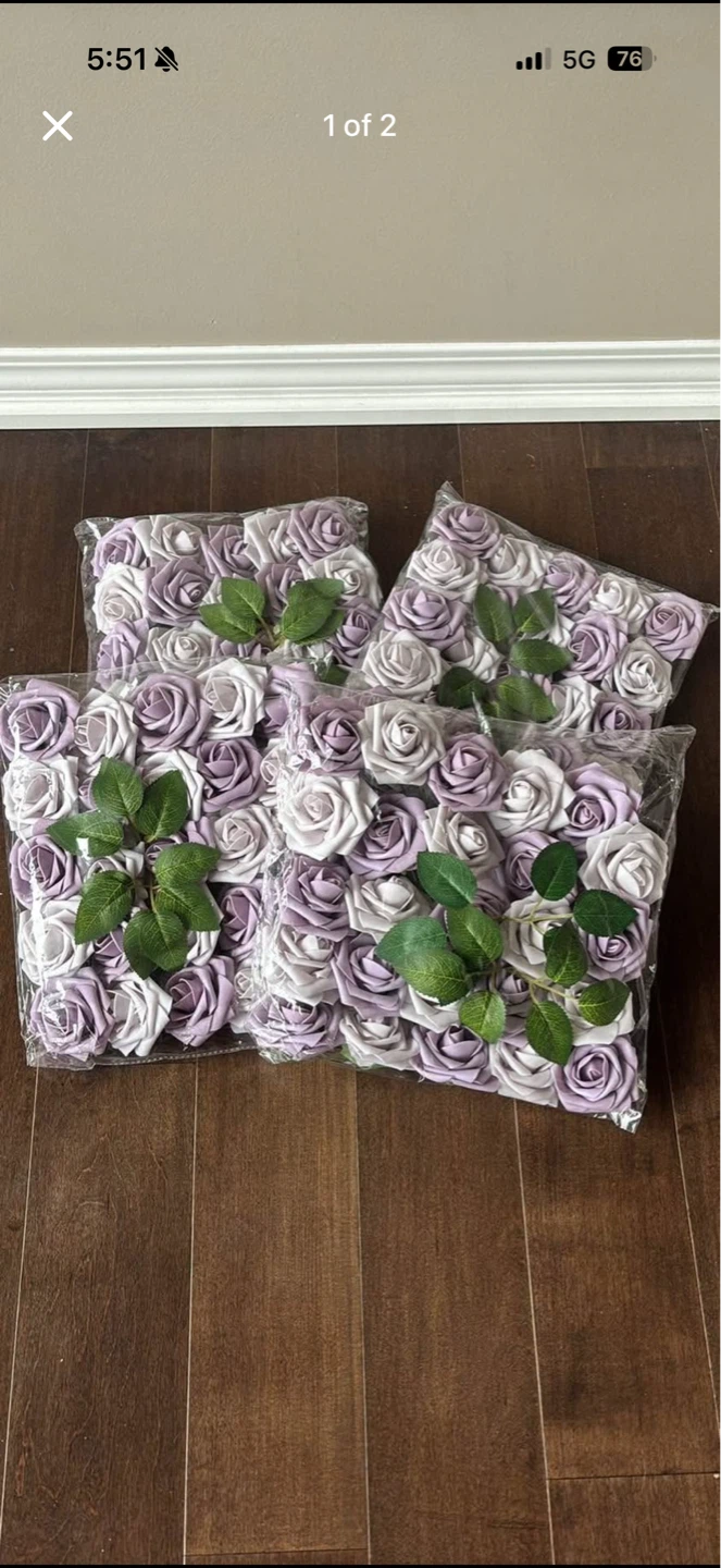 Foam Artificial Roses