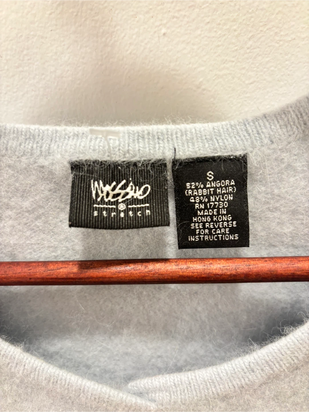 Mossimo Light Blue Angora Blend Sweater - Size S - photo 2