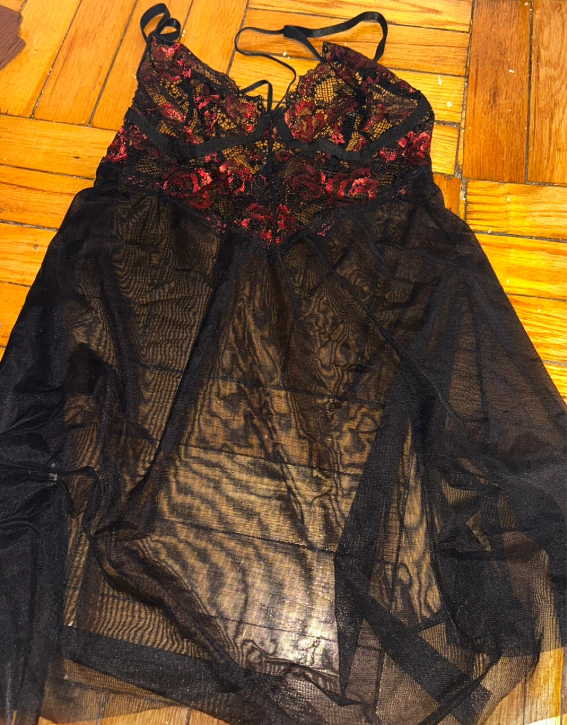 Two babydoll lingerie sets