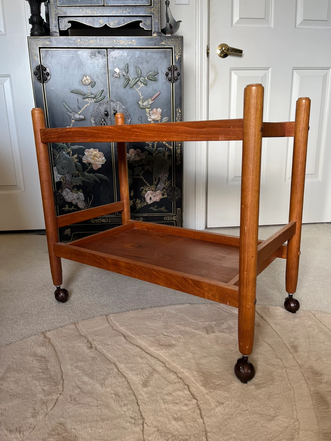 Teak trolley/ tea cart by Burni Denmark