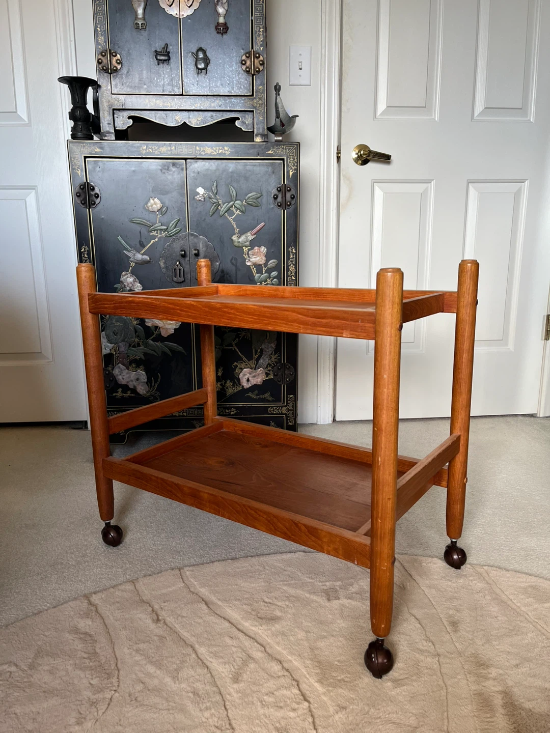 Teak trolley/ tea cart by Burni Denmark - photo 2