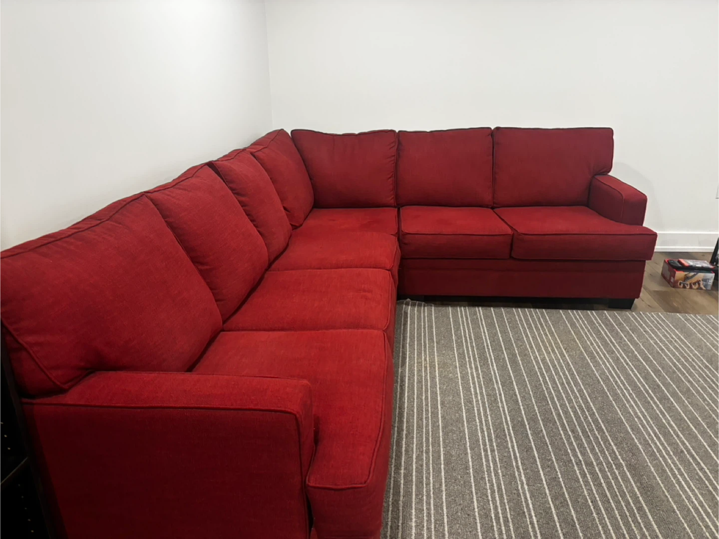 Red Sectional Sofa
