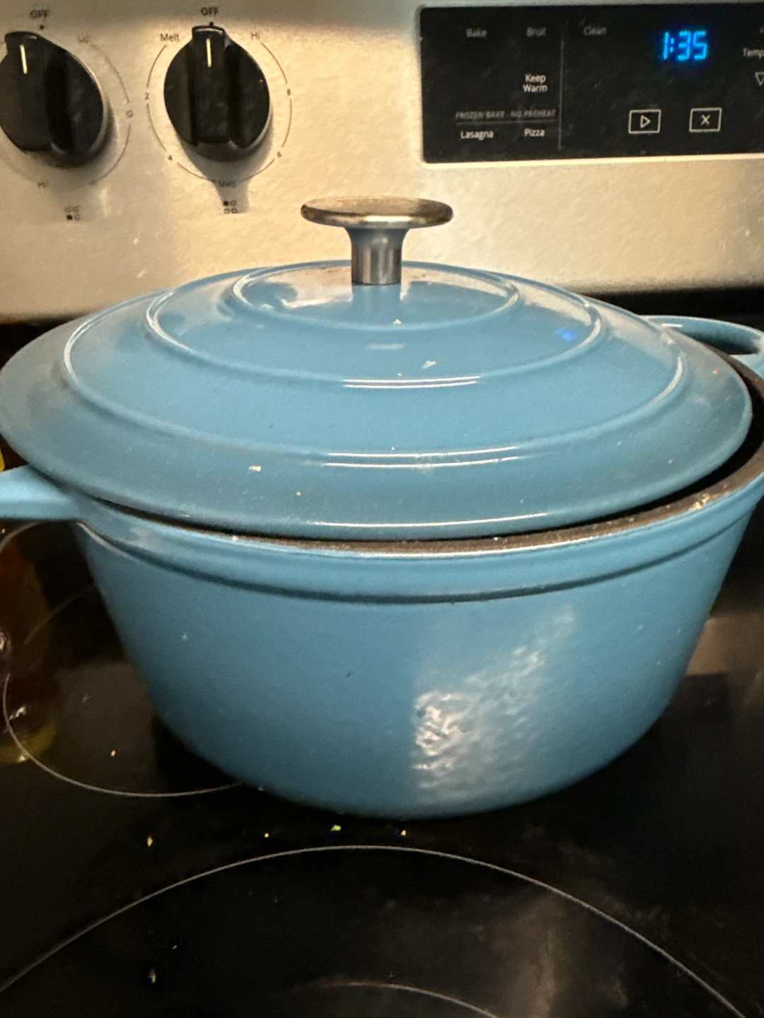 Blue Dutch Oven
