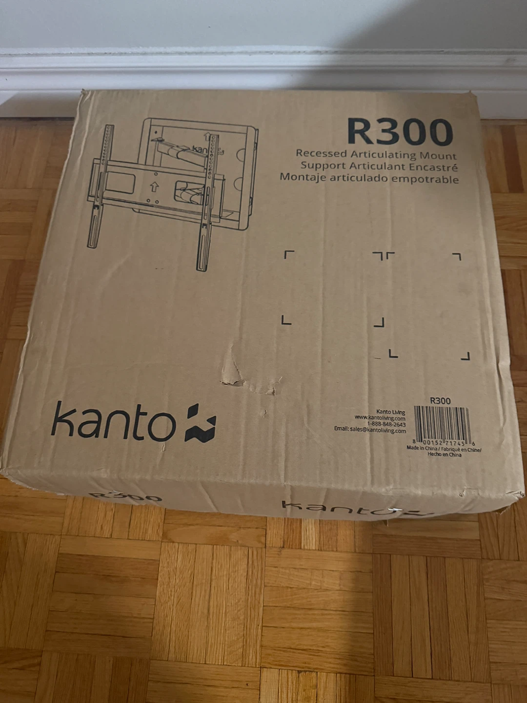 TV Mount ( Kanto R300 Recessed Articulating  TV mount) - photo 4