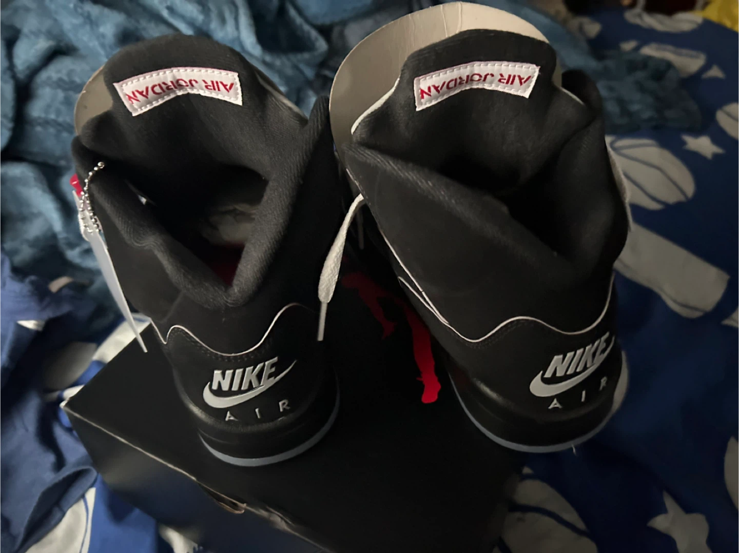 Nike Air Jordan 5 Retro SE Black Metallic - photo 5