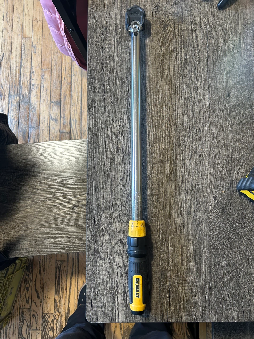 1/2” drive DeWalt torque wrench