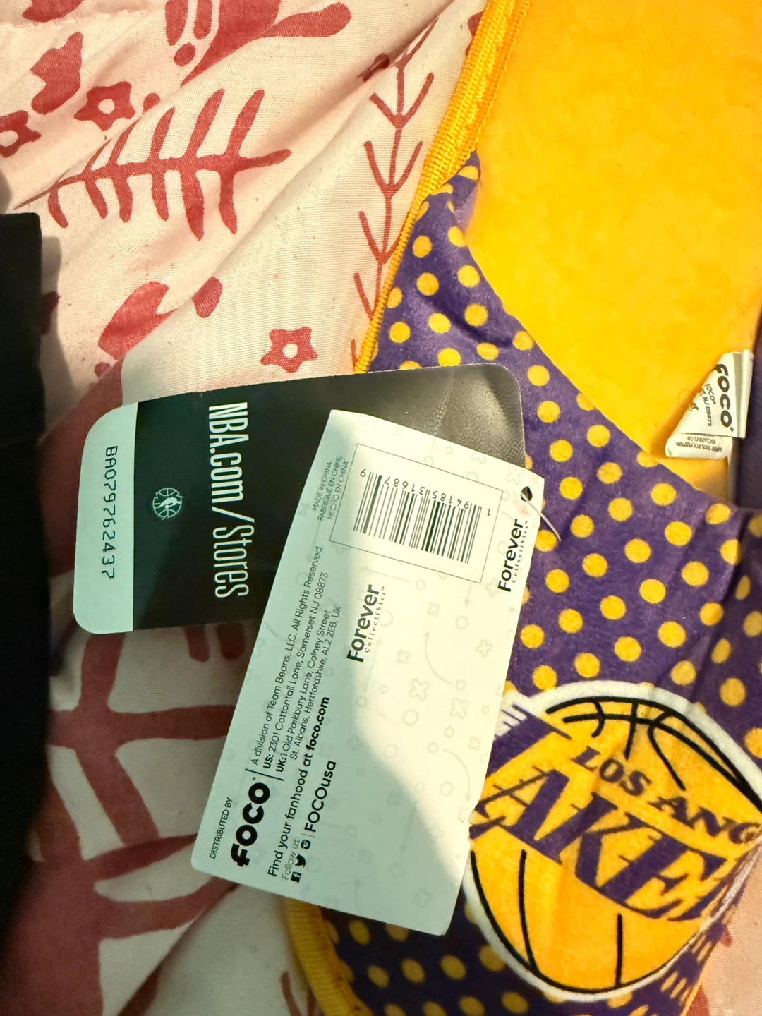 Los Angeles Lakers Women's XL Slippers - photo 2