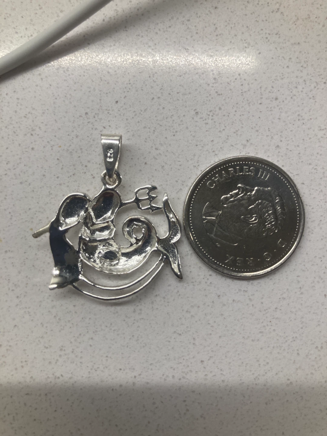 Sterling Silver  Zodiac Pendant - photo 2