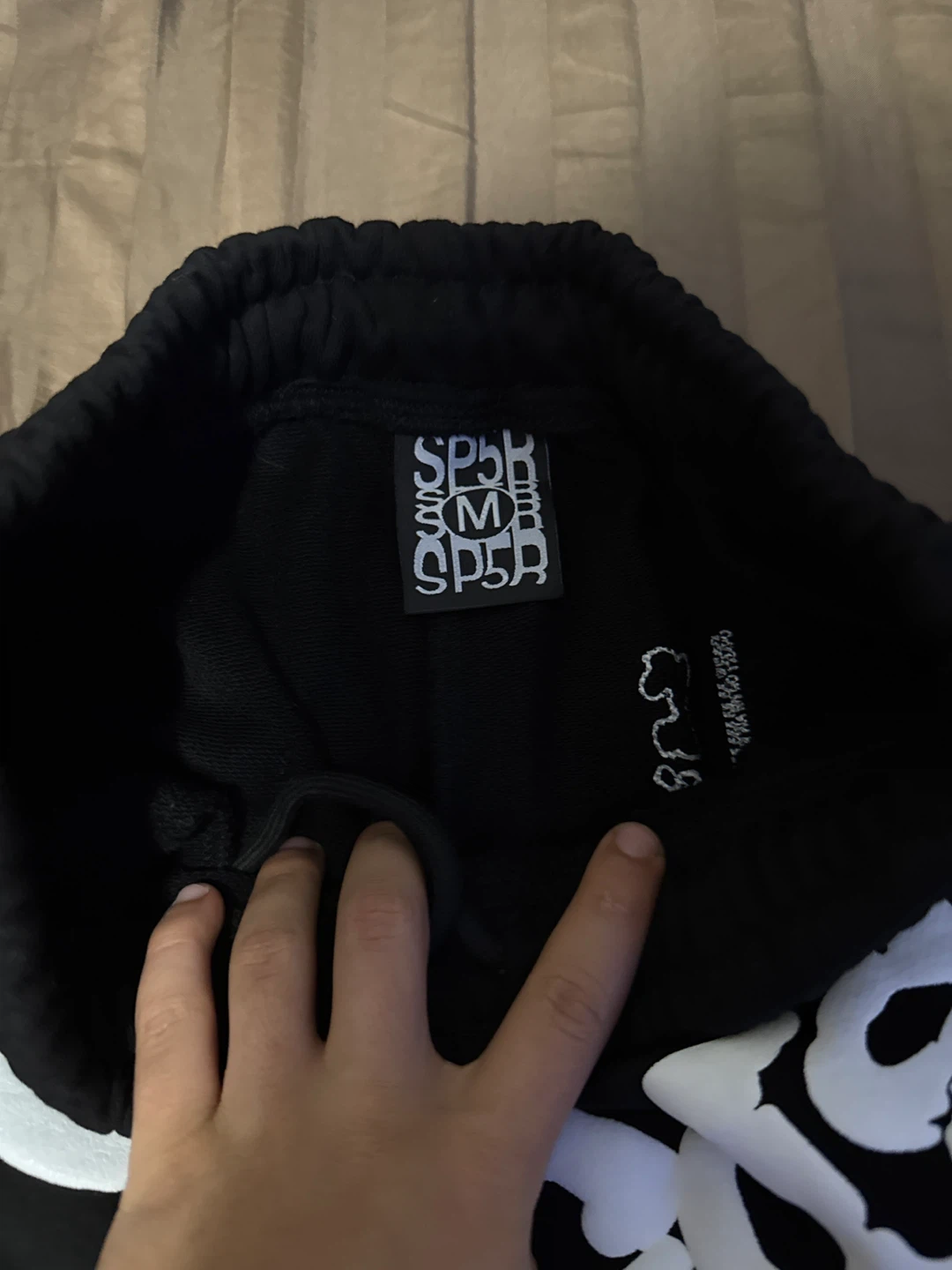 Sp5der Black Sweatpants Size M - photo 5