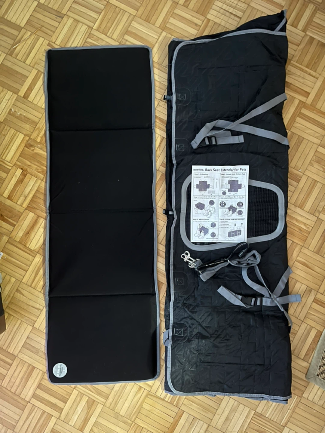 Dog Car Seat Cover – Waterproof, Hard Bottom - photo 3