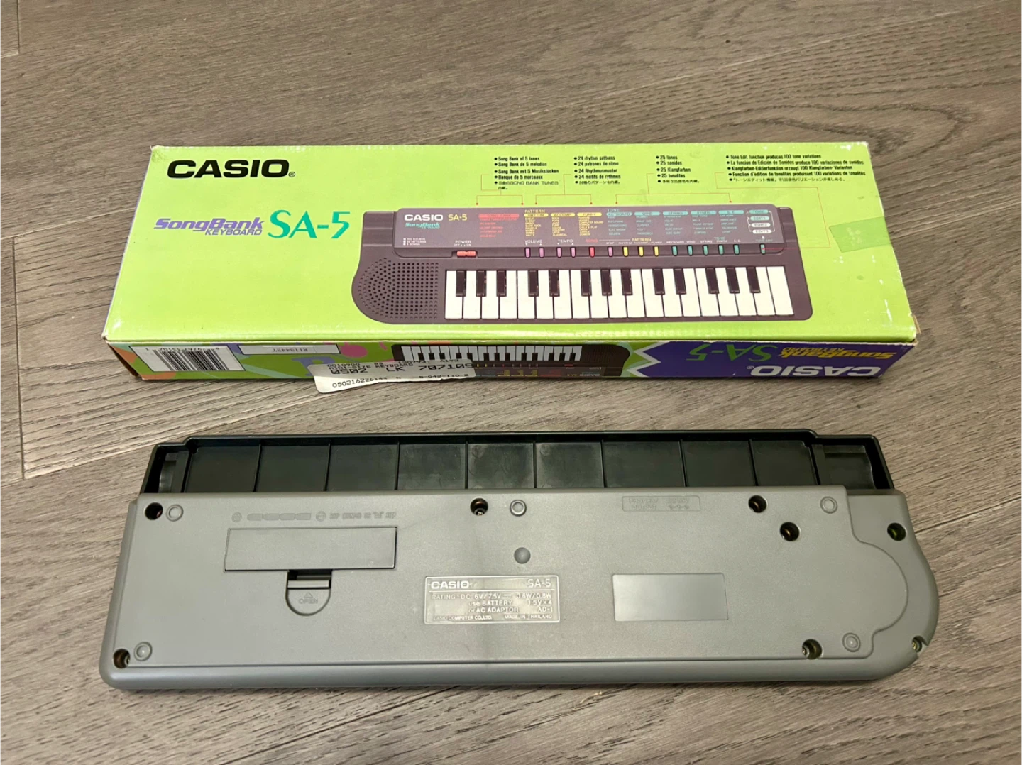 Vintage Casio SA-5 SongBank Keyboard - photo 2
