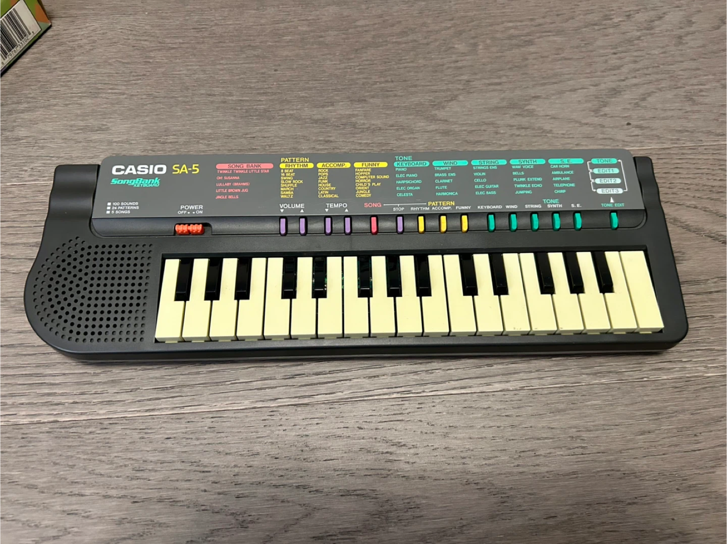 Vintage Casio SA-5 SongBank Keyboard - photo 3