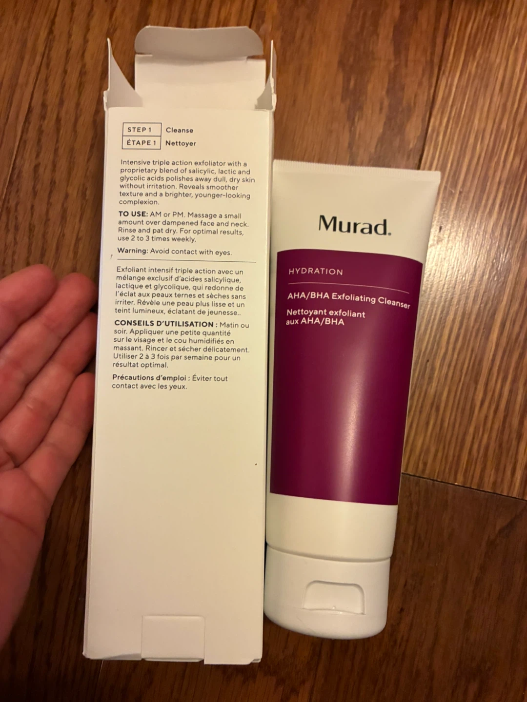 Murad AHA/BHA exfoliating cleanser 5oz - photo 3