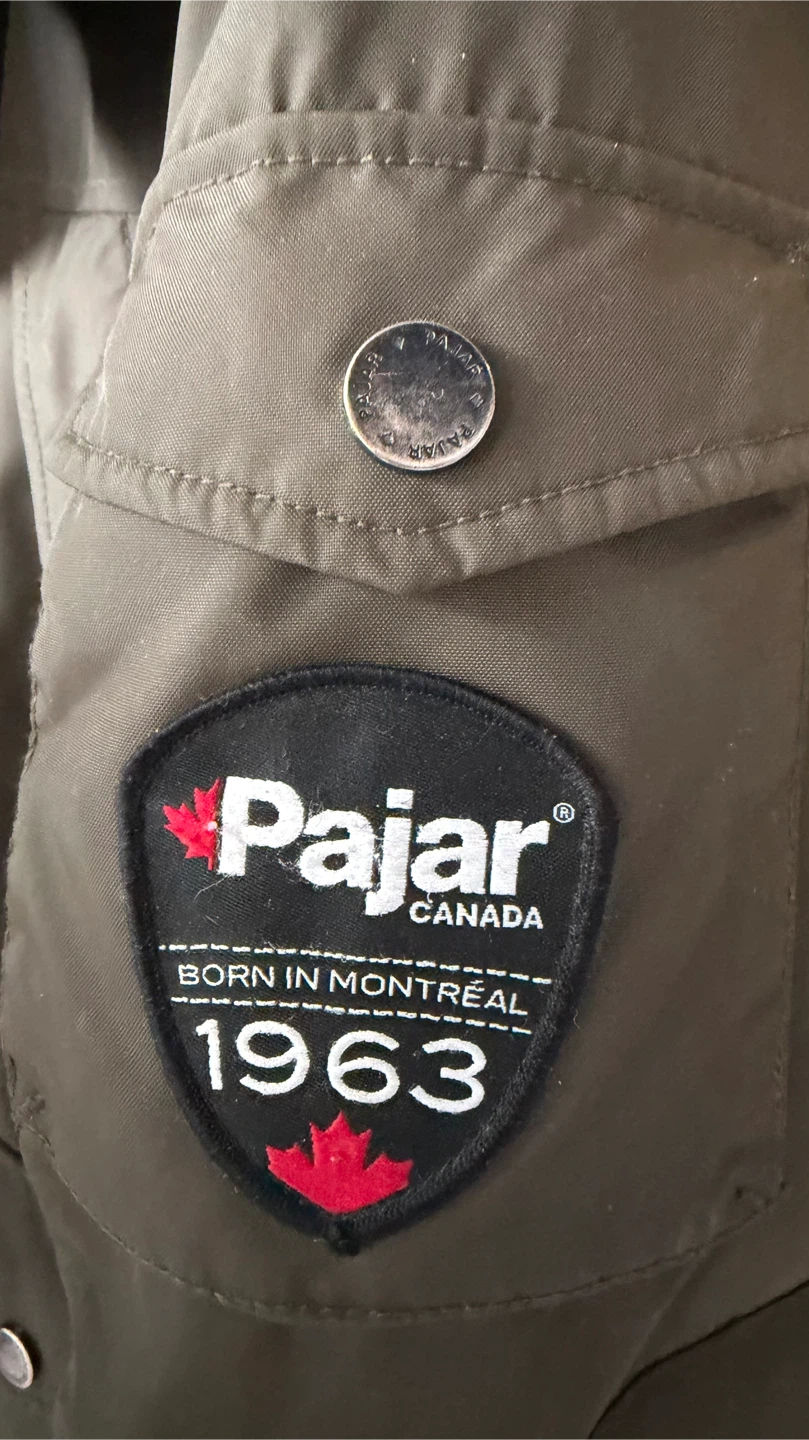 Pajar Canada Bomber Jacket - Olive Green - Size L/G - photo 3