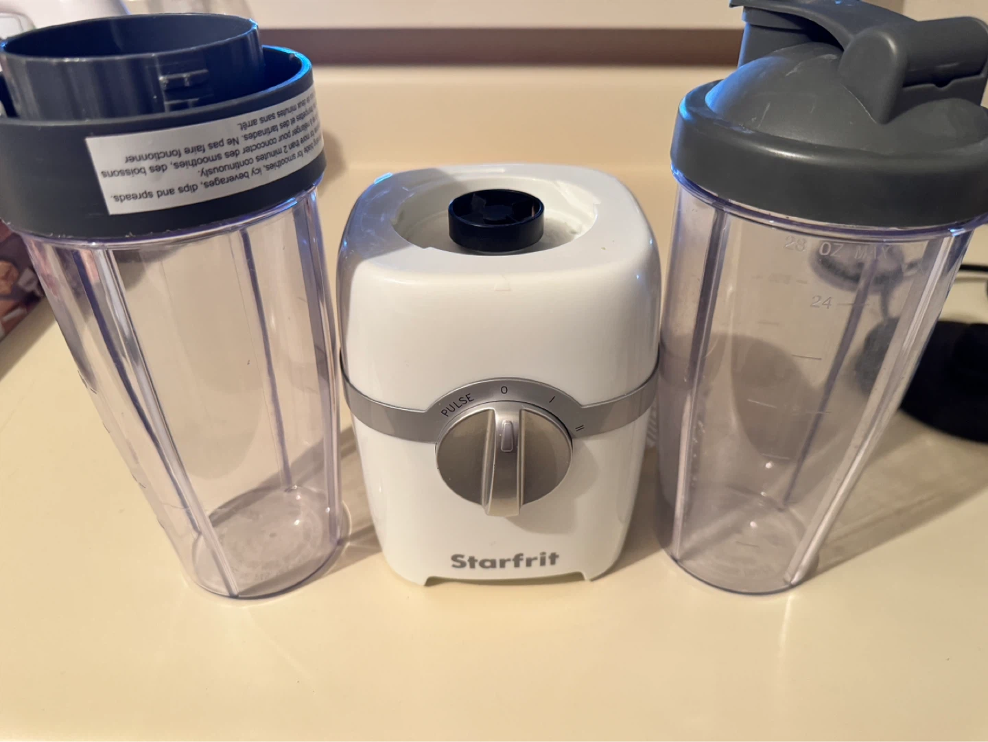 Starfrit Personal Blender with Two Cups