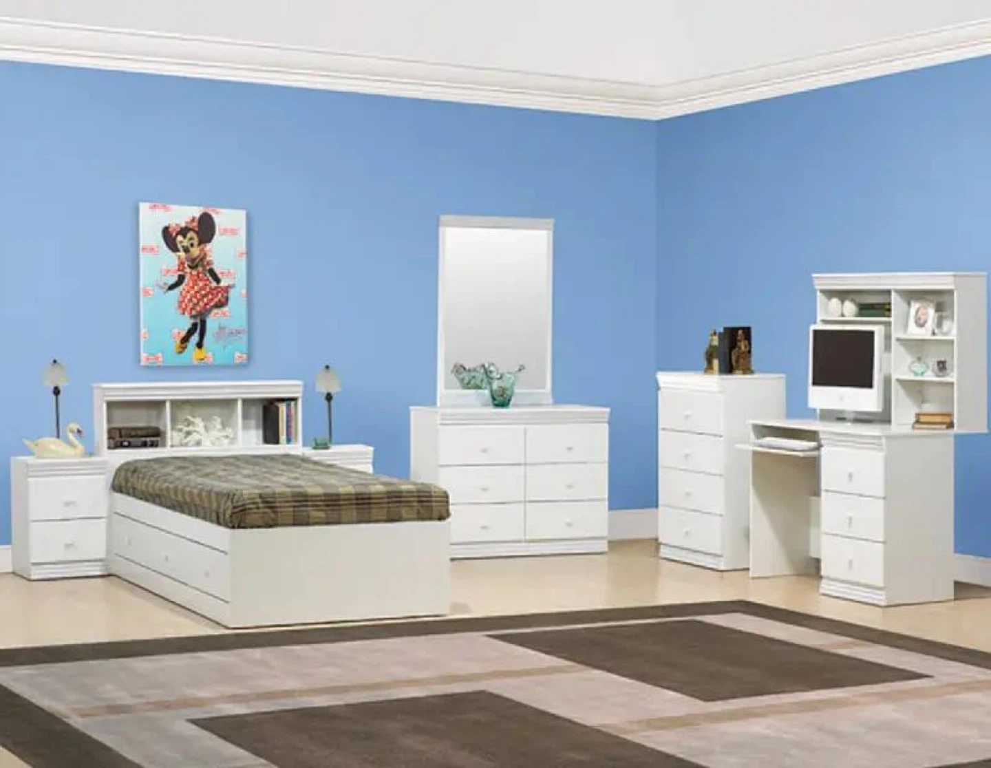 White Bedroom Furniture Set