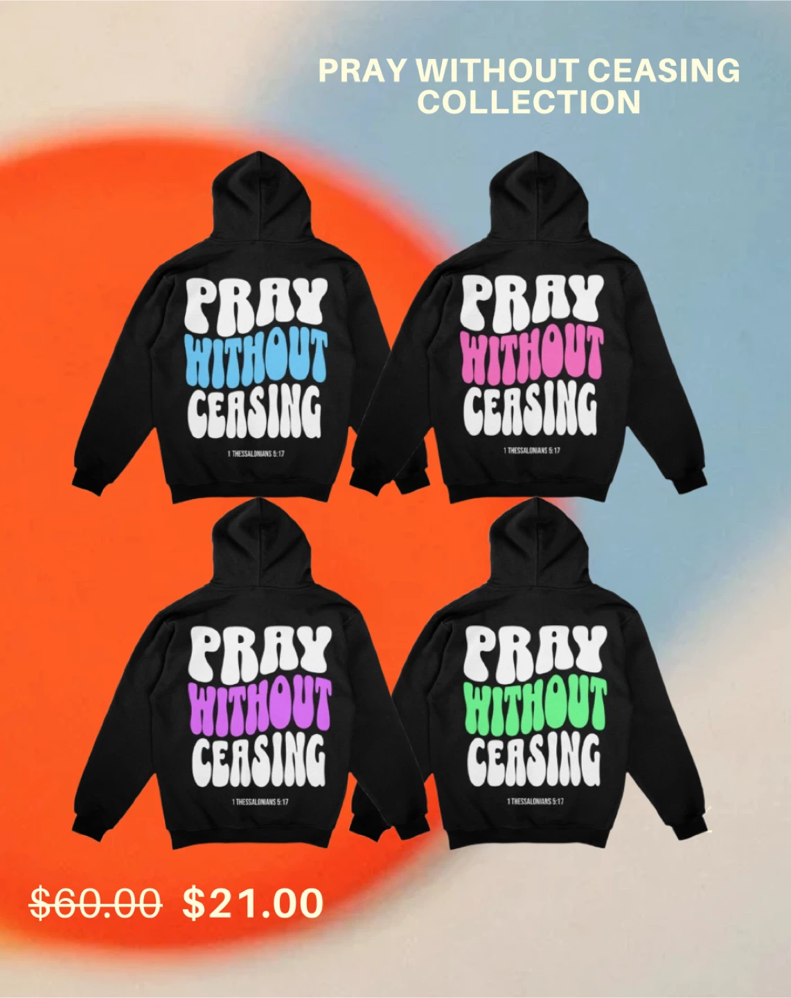 Pray Without Ceasing Hoodie