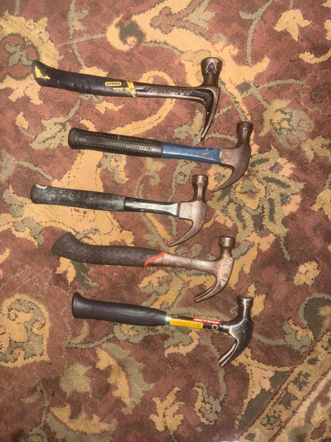 Assorted Hammers: Stanley