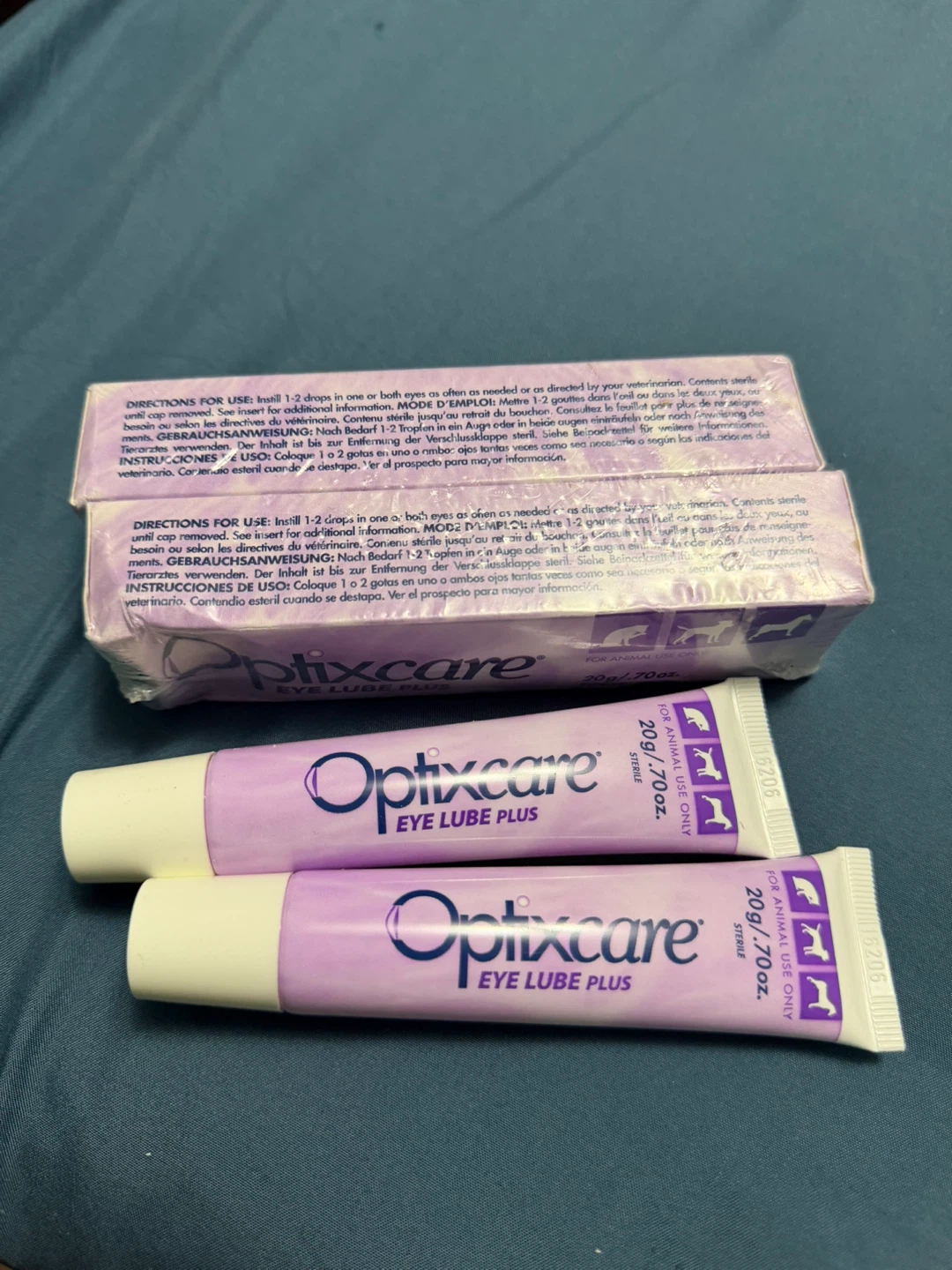Optixcare Eye Lube Plus 20g/.70oz (4 tubes)