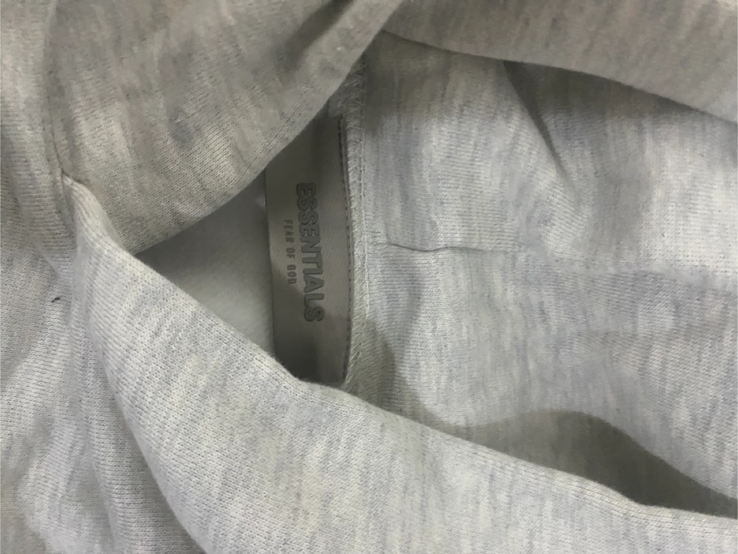ESSENTIALS "Fear of God" Hoodie - light oatmeal - photo 2
