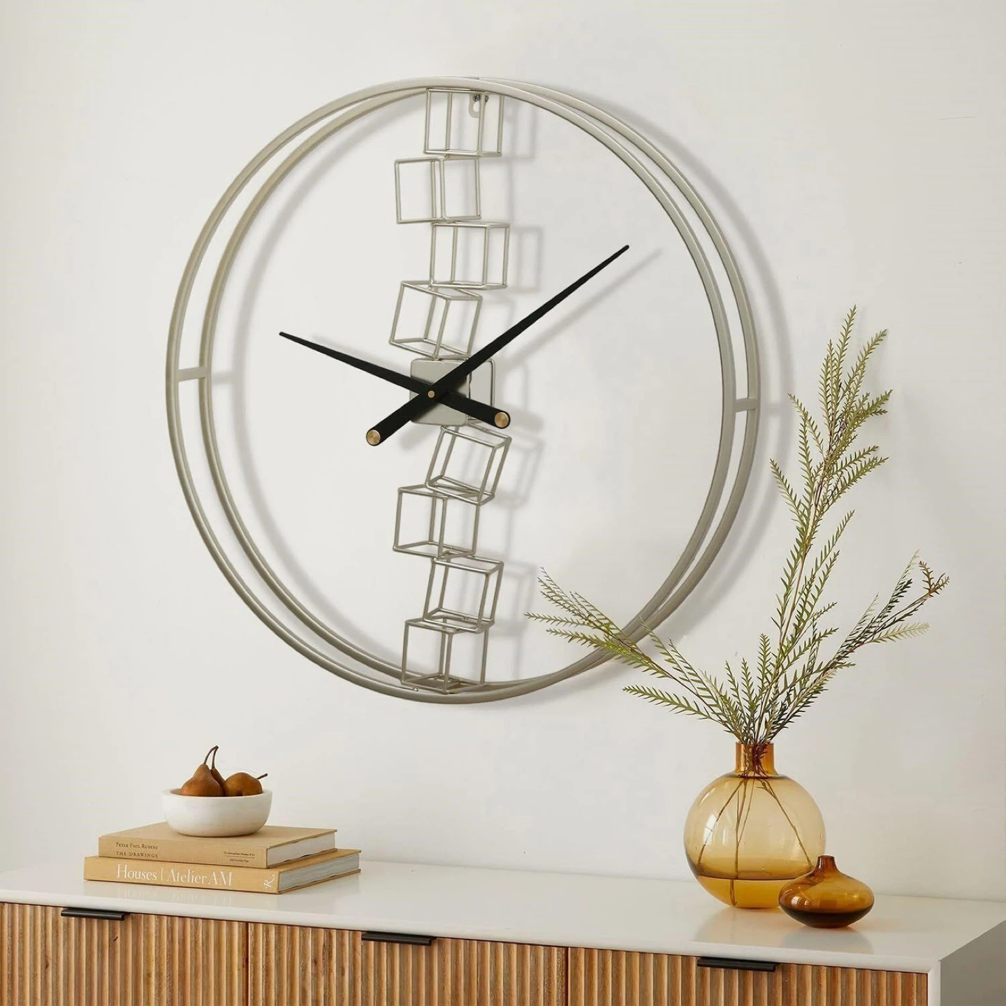 Large Modern Wall Clock - 24 Inch Diameter - photo 2