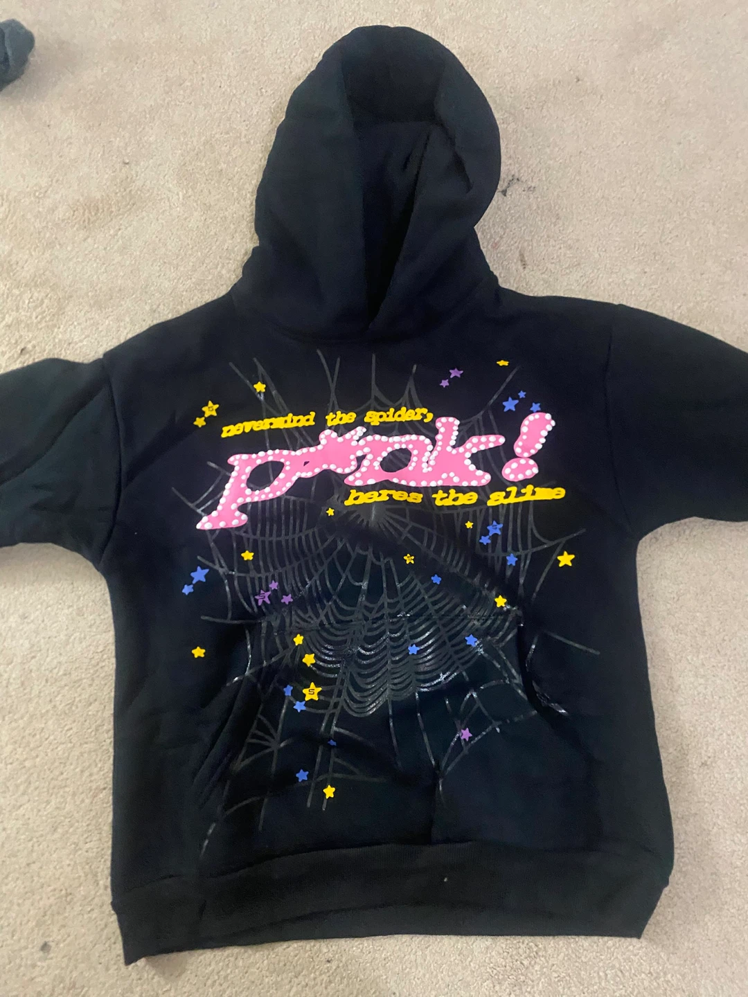 Sp5der hoodie"P*nk!"