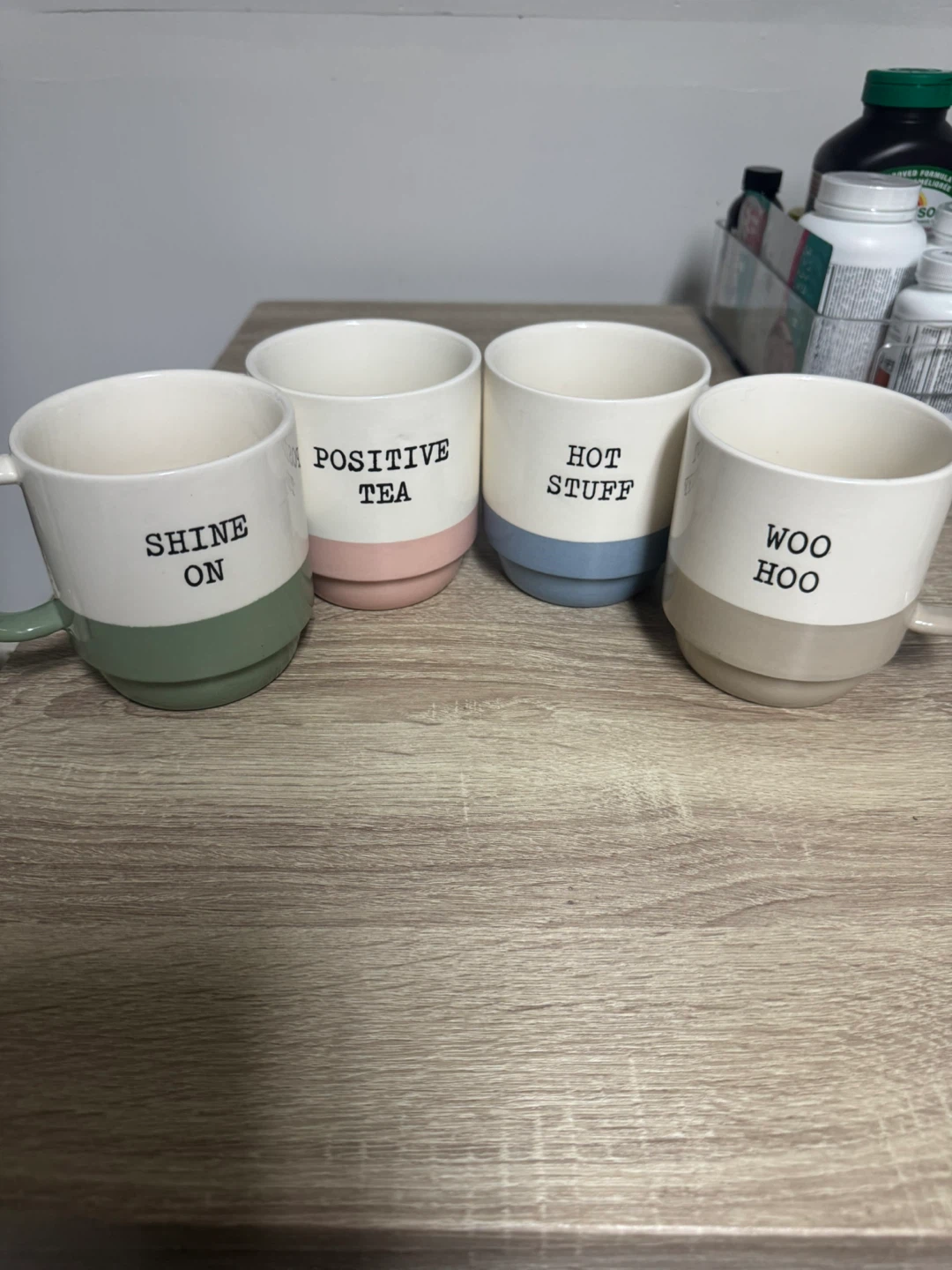 Set of 4 Mugs - Positive Vibes - photo 2