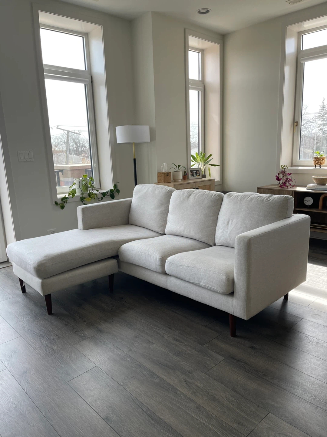 Sectional Sofa - Light Beige