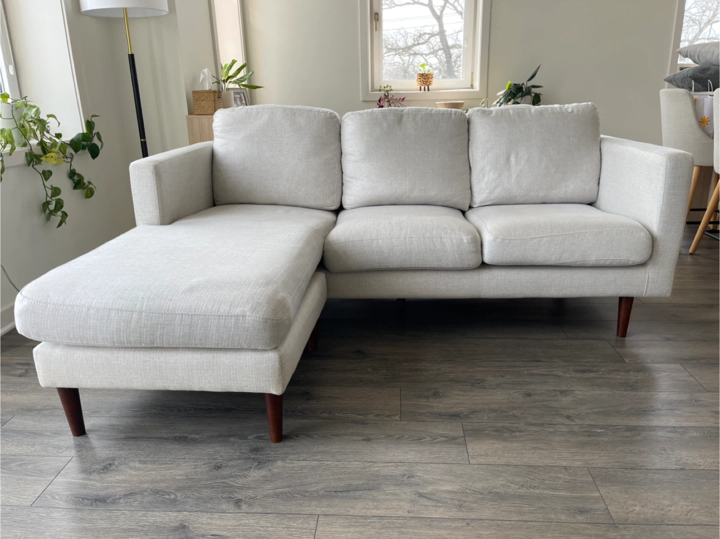 Sectional Sofa - Light Beige - photo 2
