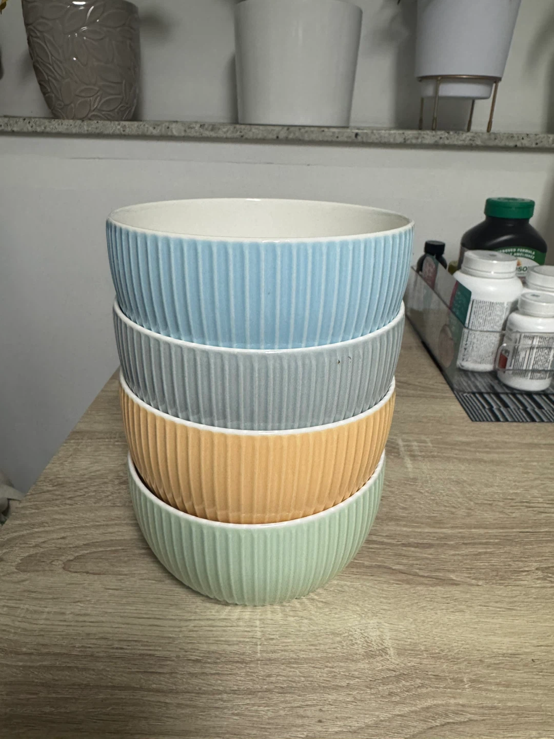 Set of 4 Ceramic Bowls - photo 2