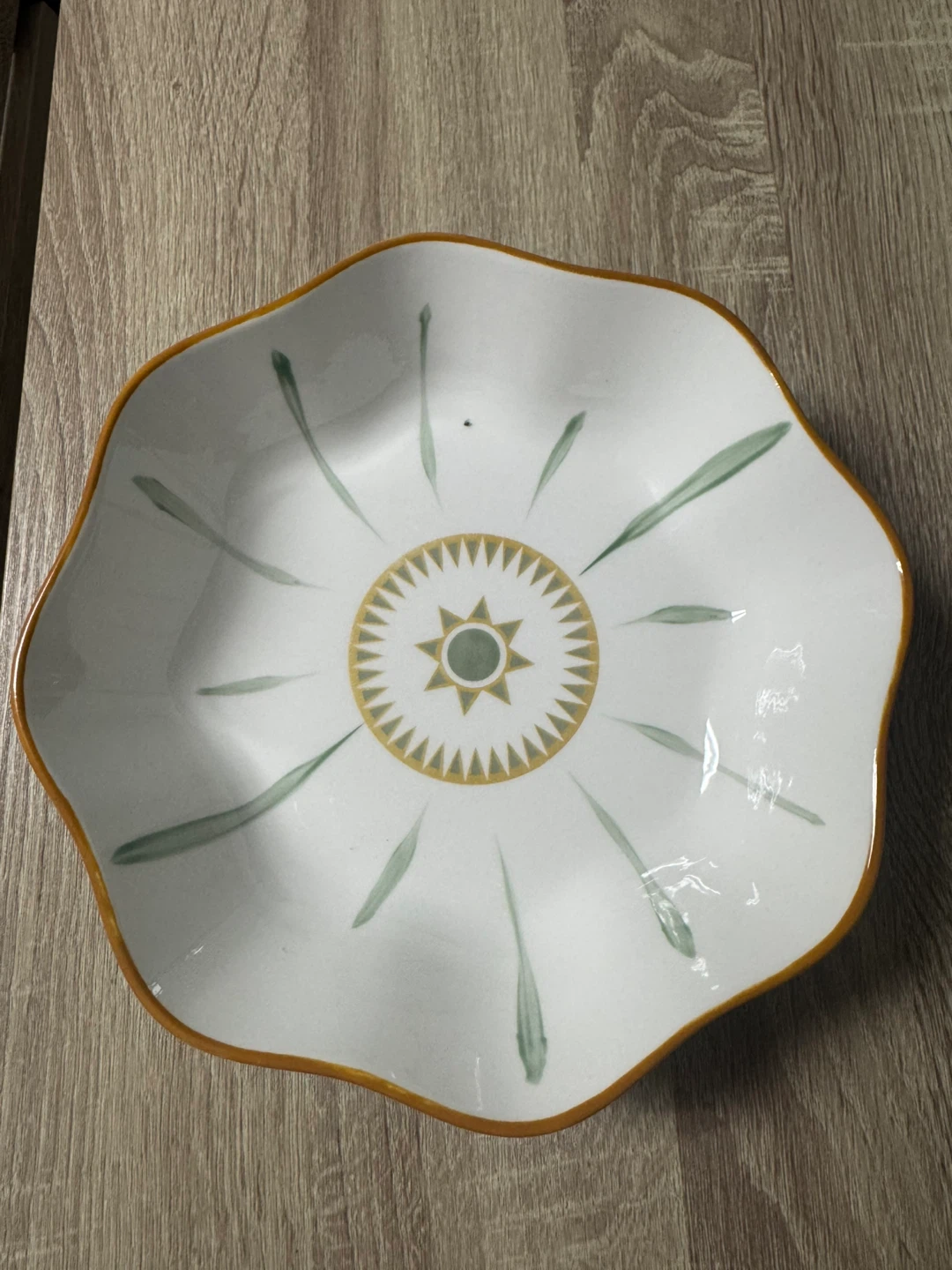 Set of 2 Decorative Ceramic Bowls