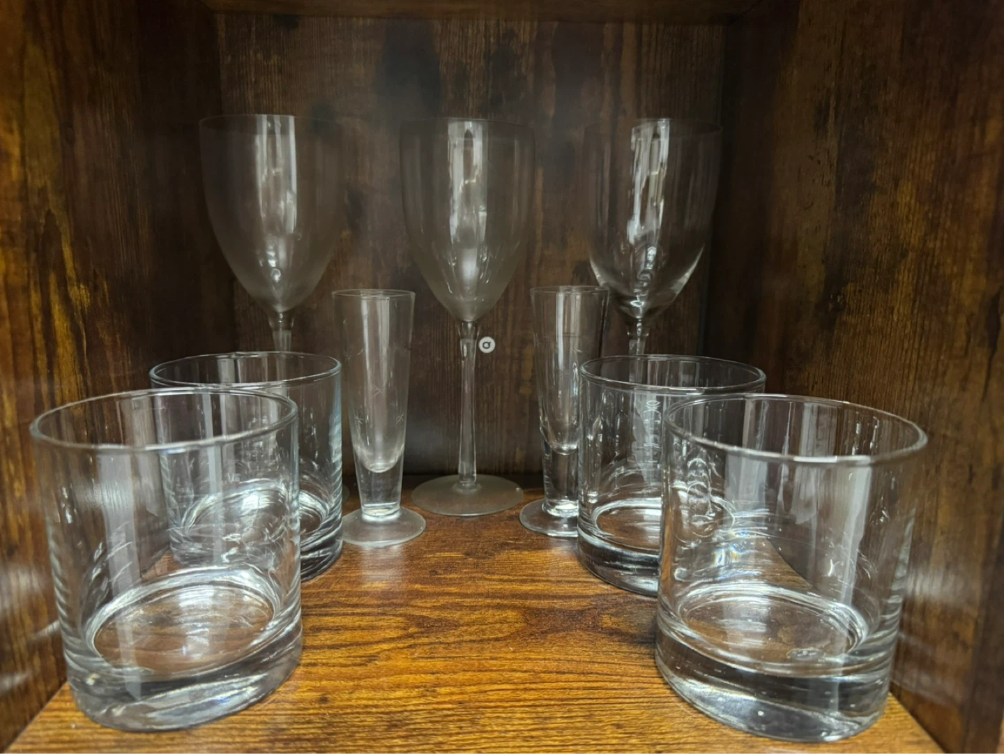 Assorted Glassware Set with Mini Casserole Dish