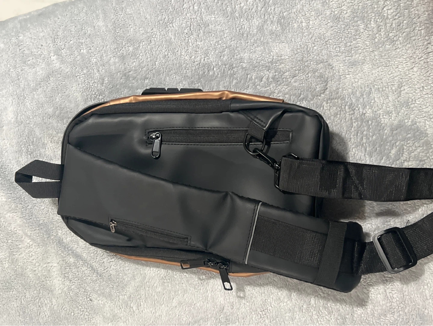 Fashion Sling Bag with Combination Lock and USB Port - photo 2