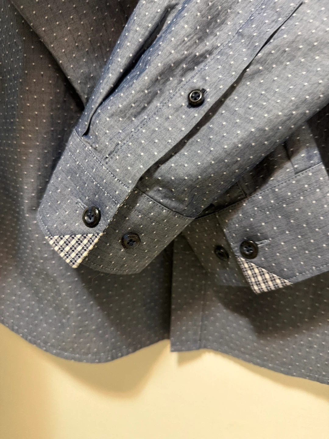 RW & CO. Men's Blue Dot Dress Shirt - M/M - photo 4