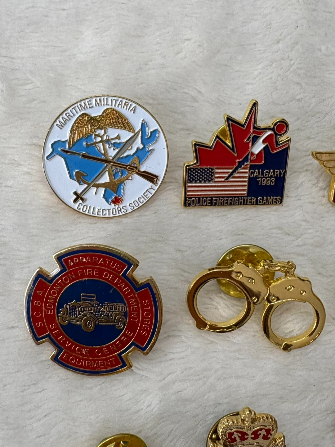Vintage First Responder Police Firefighter Pin Collection - photo 3